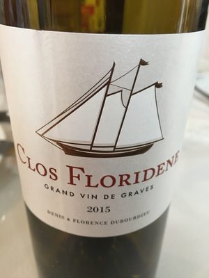 Clos Floridene grand vin de graves