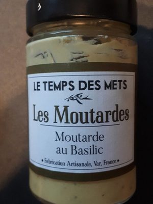 Moutarde au basilic