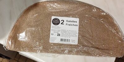 2 galettes fraîches