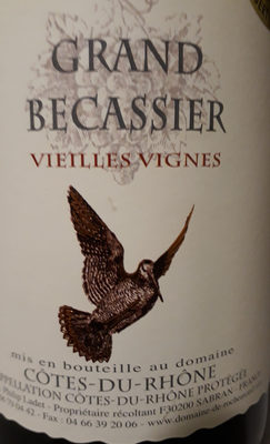 Grand becassier front packaging