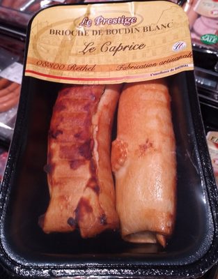 Brioche de boudin blanc Le Caprice