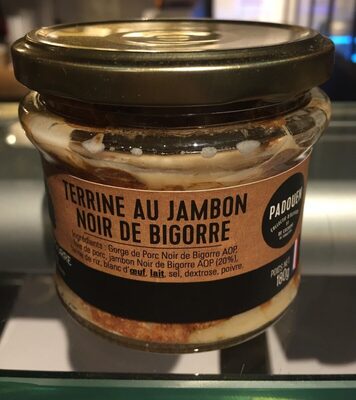 Terrine au jambon noir de bigorre