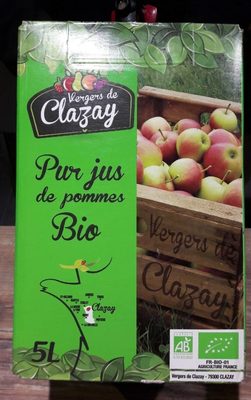 Pur jus de pomme bio