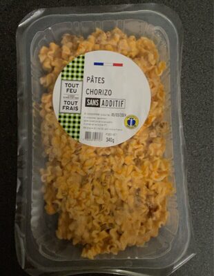 Pâtes Chorizo