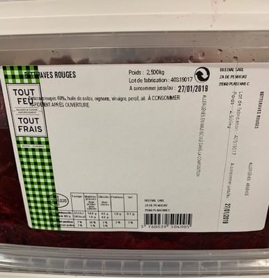 Beterraves rouges