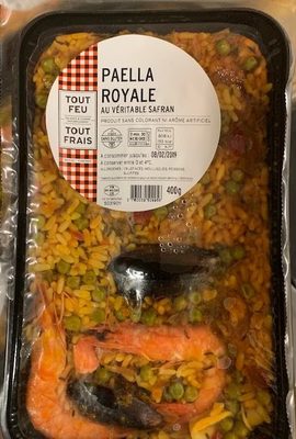 Paëlla royale au véritable safran