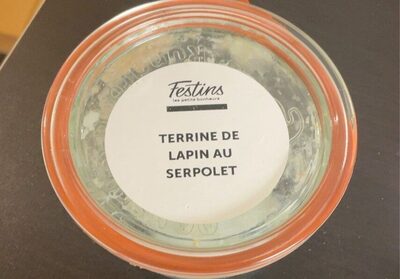 Terrine de lapin au serpolet