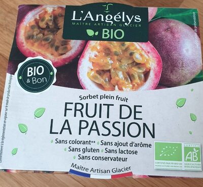 Sorbet fruit de la passion