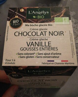 Crème Glacée Chocolat Noir front packaging