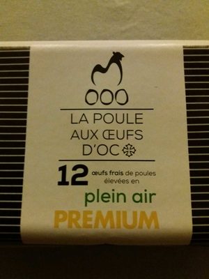 Oeufs Frais front packaging