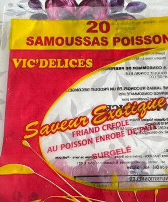 Samoussas poisson