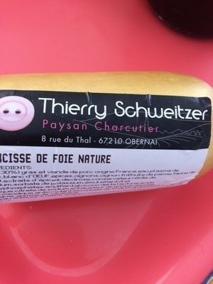 Saucisse de foie