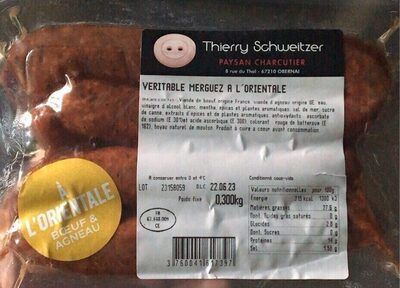 Véritable merguez à l’orientale
