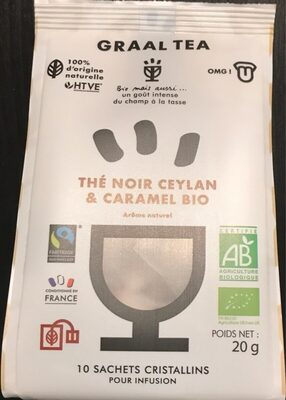 The noir Ceylan et caramel bio