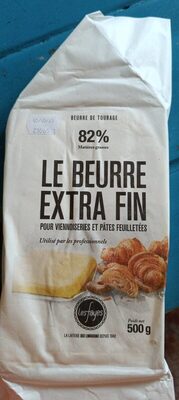 Le beurre extra fin