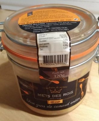 Foie gras de canard entier