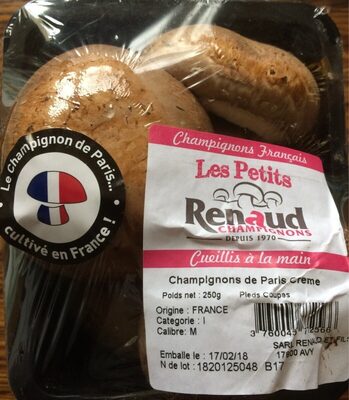 Champignon bruns front packaging