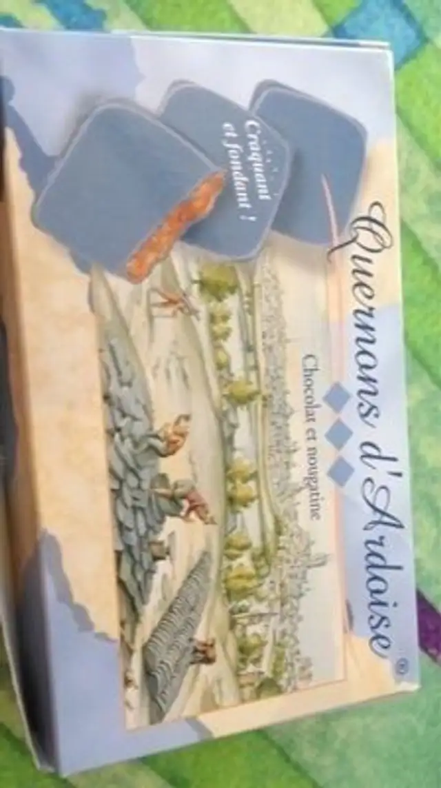 Quernons d'ardoise front packaging