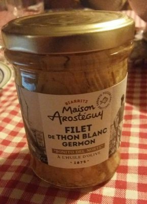 Filet de thon blanc Germont front packaging