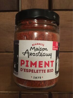 Poudre De Piment D'espelette Bio