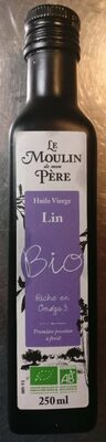 Huile vierge Lin