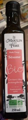 Huile vierge sésame bio