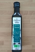 Huile vierge Avocat bio