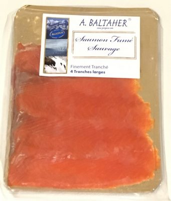 Saumon Fumé Sauvage d’Alaska