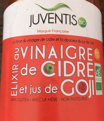 Vinaigre de cidre et jus de goji