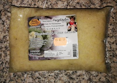 Choucroute d'Alsace cuisinée