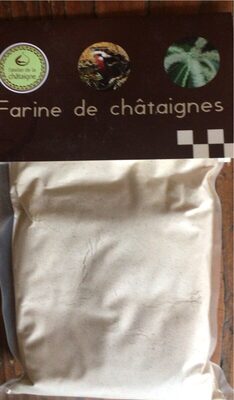 Farine de châtaignes front packaging