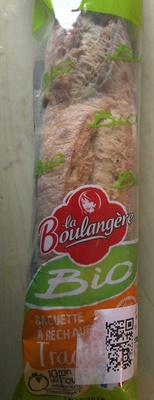 Baguette au four bio 250g front packaging