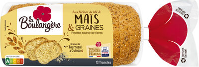 Pain de table Maïs & Graines 260g