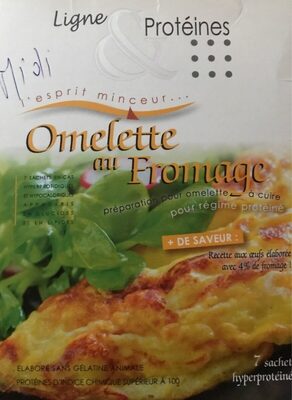 Omelette au fromage front packaging