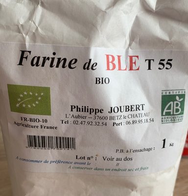 Farine de blé T55 Bio