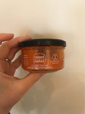 La purée fine des carottes de Monsieur Paul front packaging