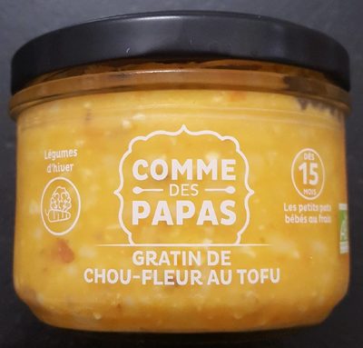 Gratin de chou-fleur au tofu