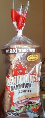 Canadian Sandwich Complet front packaging