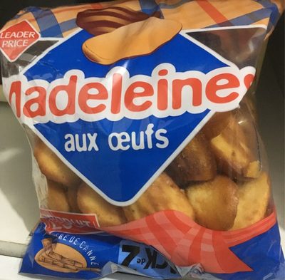 Madeleine aux oeufs