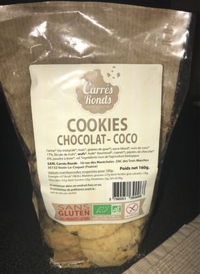 Cookies chocolat coco