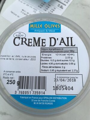 Creme d'ail