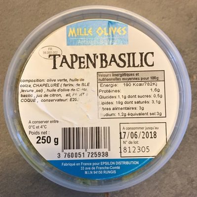 Tapen'Basilic