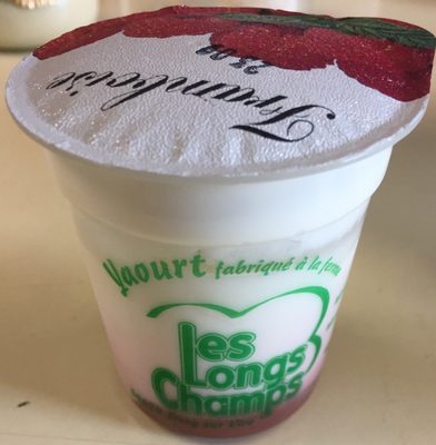 4 yaourt brasses main - framboise