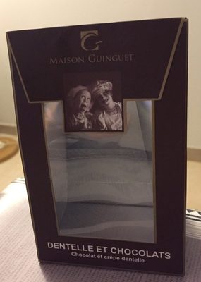 Dentelle et chocolats front packaging