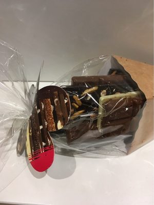 Barres de chocolats cône