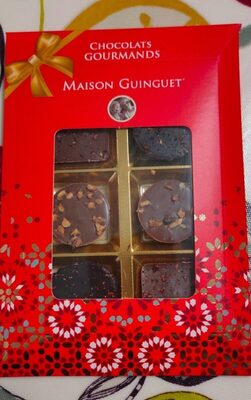 Chocolats gourmands front packaging