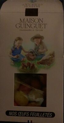 Nos œufs feuilletés front packaging