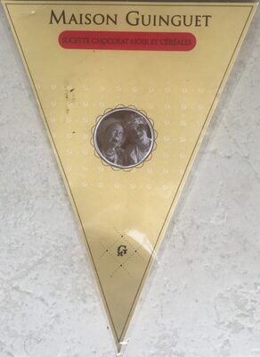 Sucette chocolat noir et cereales