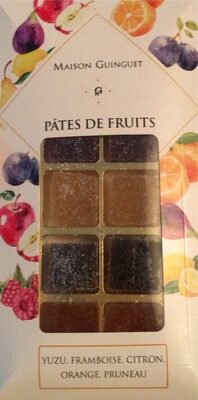 Pâtes de fruits