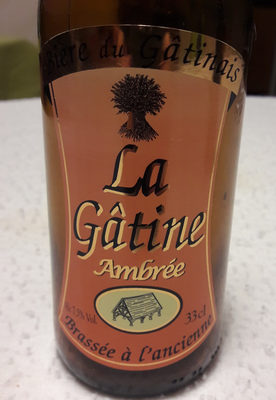 Bière Ambrée brassée à l'ancienne